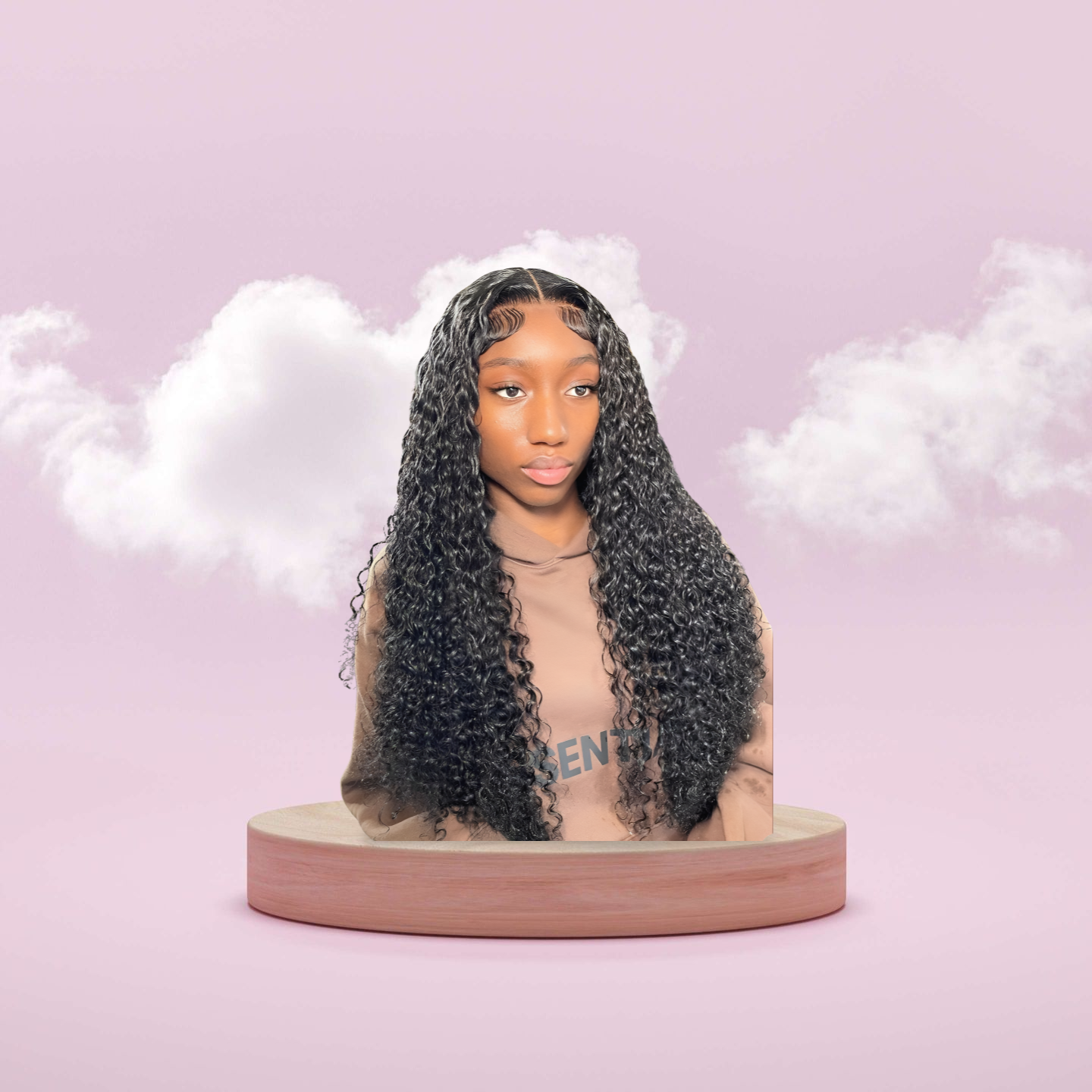 HD Lace 13X4 Curly Wave Wig – Defined & Bouncy