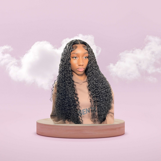 HD Lace Curly Wave Wig – Defined & Bouncy
