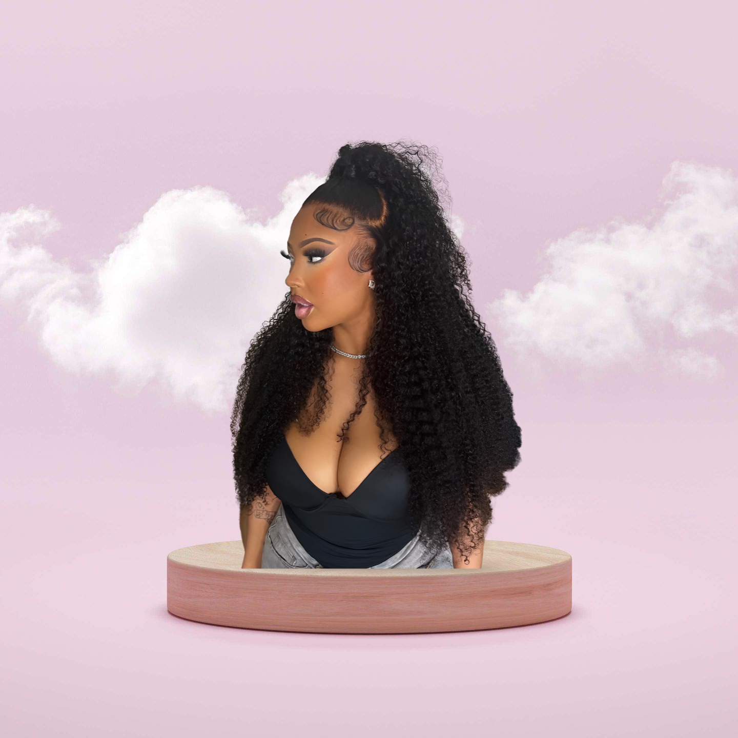 HD Lace 13X4 Kinky Curly Wig – Full, Fluffy & Gorgeous