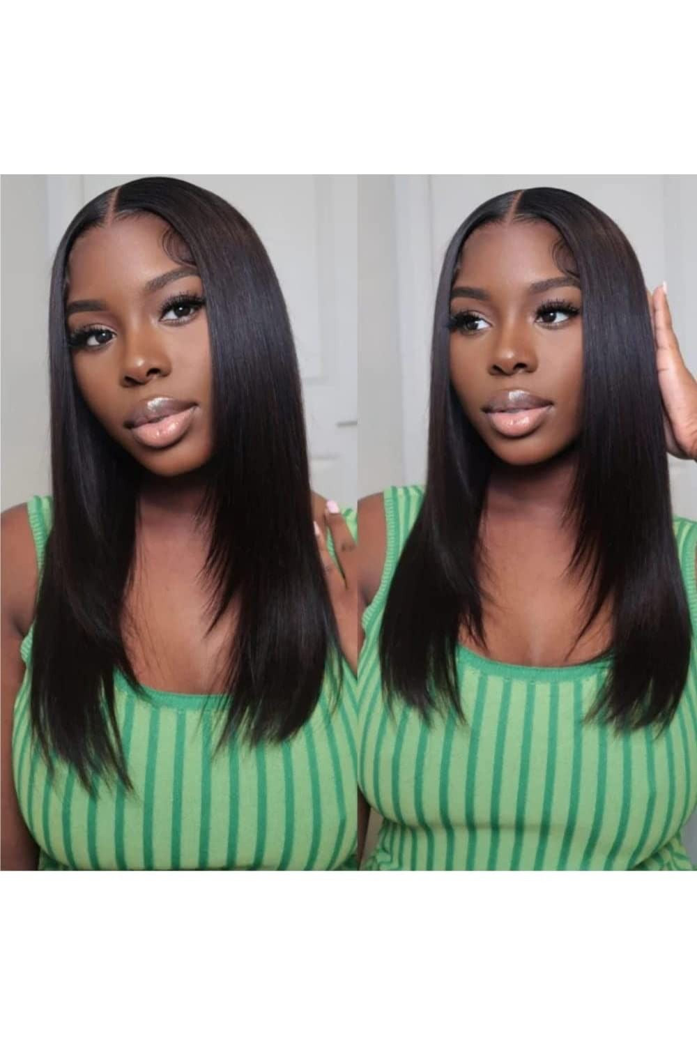 HD Lace Bone Straight Wig – Luxury, Soft & Silky